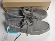 Sperry Mens Plushwave 2.0 Grey Top Sider Casual Slip-On Loafer Boat Shoe 11.5
