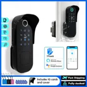 Fingerprint Waterproof Lock Remote Control TTLock App Keyless Smart Door Lock