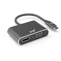 在飛比找蝦皮商城優惠-PQI 勁永 USB-C to HDMI VGA 轉接器 T