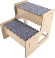 Pet Step Ladder 2 Tier Dog Cat Stairs Portable Design Funny Pet Stair Dog Ladder for Puppy