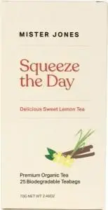 Mister Jones Squeeze The Day Organic 25Teabags
