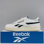 REEBOK CLUB C REVENGE 男生 白黑色 皮革 復古 運動 休閒鞋 網球鞋 100074211