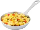 Elegant 4-Inch Stainless Steel Mini Frying Pan - Ideal for Individual Portions