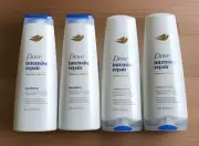 Dove Ultra Care Intensive Repair (2) Shampoo And (2) Conditioner 12 Oz Each
