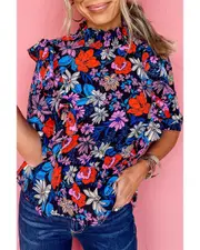 GGP Ruffle Peplum Top M