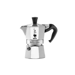 【Bialetti 比亞樂堤】經典摩卡壺MOKA2杯份(3分鐘沖煮醇香義式濃縮)