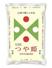 Yamagata Tsuyahime Premium Short Grain White Rice 5Kg 山形県産 白米 つや姫 Japan Kaiseki