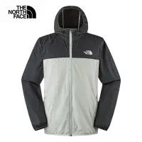 在飛比找Yahoo奇摩購物中心優惠-【The North Face 官方旗艦】北面男款灰黑拼接防