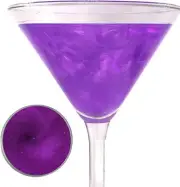 Snowy River Purple Cocktail Glitter - All Natural Edible Glitter,4 g , Purple