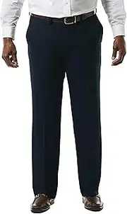 [Haggar] Men's Premium Classic & Straight Fit Suit Separate Pant-reg. and Big & Tall Sizes