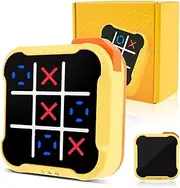 Toe Bolt Game, Handheld Puzzle Game Console, Electronic Game for Memory Growth, Infinite Bolt Game, Fidgets Toy Board Games for Kids and Adults