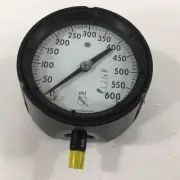 Ashcroft Maxisafe 0-600PSI Pressure Gauge Bottom Mount 4"