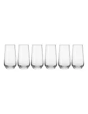 [Krosno] Splendour Highball 490ml Set of 6 Gift Boxed in Clear