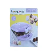 Babycakes Mini's 9 Cake Pop Maker Miniature Sweetness Loading Model CPM-201 (Pur