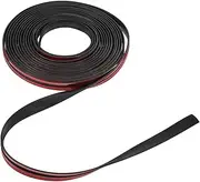 ULTECHNOVO T Shaped Weather Stripping Seal Strip for Car Windshield Sunroof Rear Window Thick Self Adhesive Rubber Molding for Leak Prevention and Sound Insulation