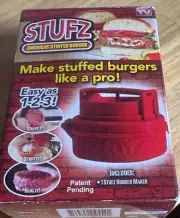 Stufz Stuffed Burger Press Hamburger Patty Maker As Seen On TV