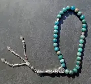 APATITE Stone Tasbih - Misbaha - Worry Beads - Tesbih - Natural