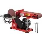 Belt Sander 4"x36", 6" Disc Sander 375W Grinder Linisher Bench Sanding Machine