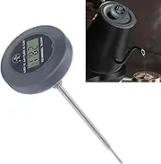 Instant Read Thermometer for Coffee Drinks, IP65 Water Proof Digital Thermometer -4 to 428℉, Ideal for Chocolate Milk Foam