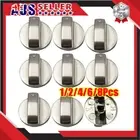 1-8x Alloy Home Kitchen Gas Stove Knobs Cooker Oven Cooktop Metal Switch Control