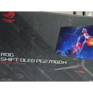 ASUS ROG Swift OLED PG27AQDM 電競螢幕 電腦螢幕 遊戲螢幕 華碩螢幕 27 吋 240hz