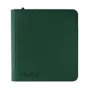 Vault X 12-Pocket Exo-Tec® Zip Binder XL Forest Green