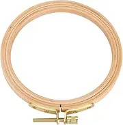 [NDNCZDHC] Embroidery Frame, Round Embroidery Hoops Embroidery Frames for Display Frame Circle, Cross Stitch Hoop Embroidery Hoop Stand for Art Craft Sewing(10.5CM)