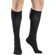 Sigvaris Men’s Wool Knee-High Compression Socks 15-20mmHg (Navy) Size A