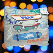 NEW Skateboard Skateboarding Travel Nap Pillow Toddler Kids Teen Napping Squishy