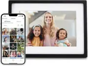 Skylight Digital Picture Frame - WiFi Enabled with Load from Phone Capability