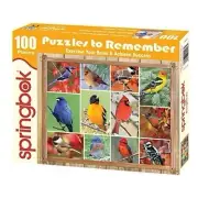Songbirds Puzzles To Remember Leaman Photography 100 pc 18" X 23.5" Springbok
