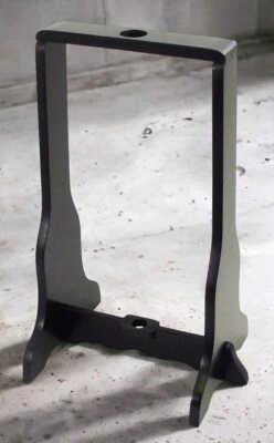 NEW Universal Katana Stand | Black Wood Single Sword Upright Display
