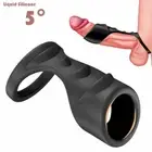 Reusable Penis Extender Enlarger-Extension-Sleeve-Bigger-Girth-Enhancer-Male MAN