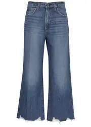 Frame The Relaxed Cropped Jeans - Blue - 28 (W28 / UK10 / S) 28 (W28 / UK10 / S)