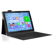 Microsoft Surface Go 3 (10.5”) Slim Folio Flip Case by MEZON – Compatible with Type Cover Keyboard – Black