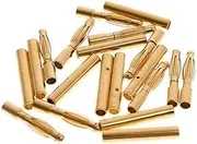 SWOOMEY DIY Rc Battery Esc Motor 2.0mm Gold Plated Banana Connectors 50 Pairs Male Female