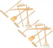 2Set Sand Table Rake Accessories Rake Tools for Zen Sand Tray Rake Crafts for Decor Creative Projects Compact Easy to Store