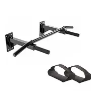 Wall Mounting Pull Up fitness accessory Chin up Bar with Ab Straps for home gym