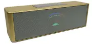 Bluetooth Speaker Portable Rechargeable Loud Outdoor Speaker AUX Car USB Gold PC