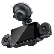 3in 170° Dash Cam Video Recorder WiFi Car DVR Night Vision W/Rear View Camera