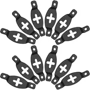 UPKOCH 20pcs Hanging Speaker Bracket Wall Mount Speaker Holder Durable Iron Hook Connector for Audio Systems Convenient Installation and Strong Support