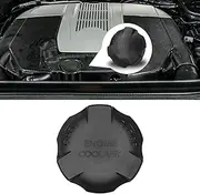Hirificing Coolant Reservoir Cap Essential Radiator Reservoir Cap Replacement for Hyundai Kia Optima Accent Replacement OEM#25441-26100 254412B100 Car Accessories（Black）