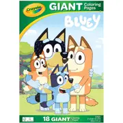 Crayola Bluey 18 Giant Coloring Pages