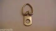 ADS -100 ZINC PLATED TRIANGLE D-RING MEDIUM PICTURE MIRROR HANGERS ONLY + SAMPLE