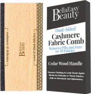 Cashmere Comb for De-Pilling Sweaters - Remove Pills, Lint, and Fuzz from Wool G