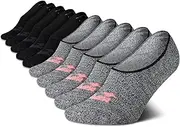 [Avia] Women's Low Cut Socks - 10 Pack Performance Cushioned Comfort No Show Socks - Athletic Socks for Women