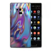 Skins Decal Wrap for Samsung Note 9 - Opalescent Resin marble oil Slick