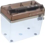 KICHOUSE Hand Paper Shredder Mini Desktop Shredder A4 Paper Cutting Tool Privacy Safe