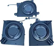 Replacement New CPU+GPU+CPU subfan Cooling Fan for Dell Alienware M16 R1 07WCYX 7WCYX MG75091V1-C150-S9A MG75091V1-C160-S9A DC12V 0.42A EG50060S1-C640-S9A DC5V 0.44A