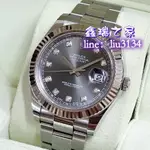 ROLEX 勞力士 116334 十鑽時標灰面 2015年 FB搜尋 個人藏錶 臺南二手錶 126334